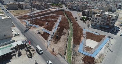 YENİ PARKLARLA BÖLGENİN ÇEHRESİ DEĞİŞİYOR
