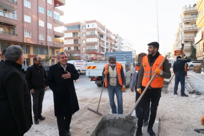 YUNUS EMRE CADDESİNDE TRAFİK AKIŞI RAHATLADI