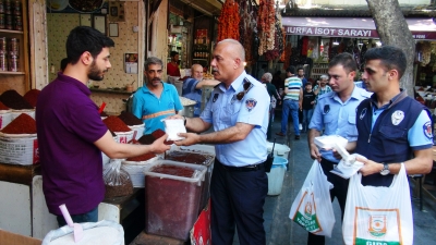 Zabıta Turizm Şehri Şanlıurfa'da Denetimlerini Sürdürüyor