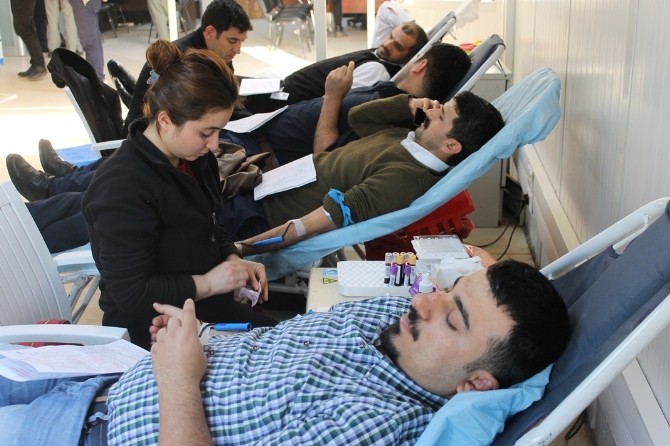 Dicle Elektrik kan bağış kampanyası