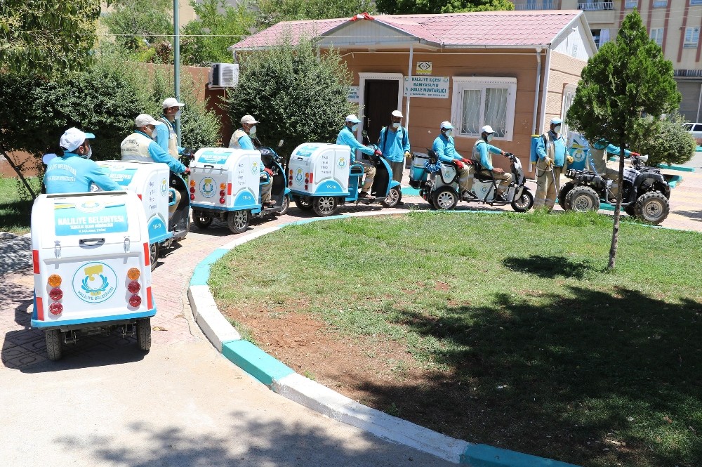 Şanlıurfa’da motosikletli ilaçlama timi kuruldu