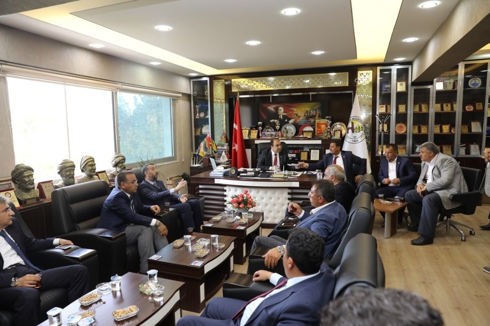 Başkan Çiftçi’den Harran’a teşekkür ziyareti