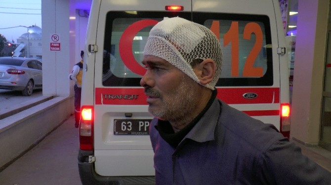 Damdan düşen hurdacı hastaneye koşarak geldi