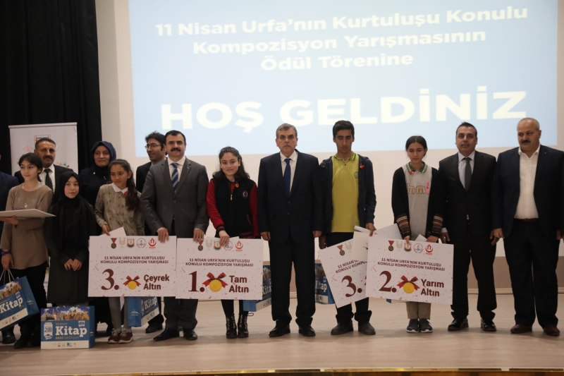 11 Nisan Kompozisyon Yarışmasında Dereceye Girenler Ödüllendirildi