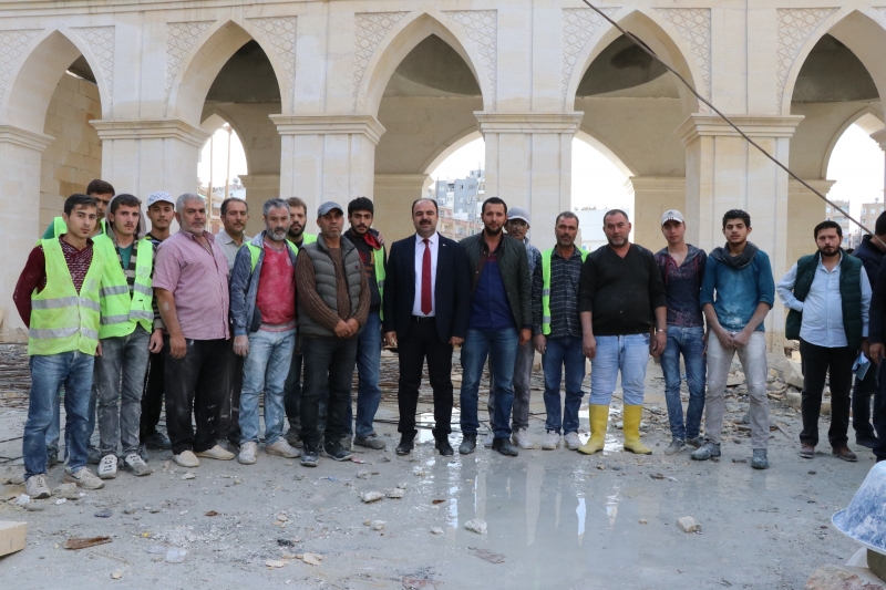 11 Nisan Külliyesi'ndeki Çalışmalar Devam Ediyor