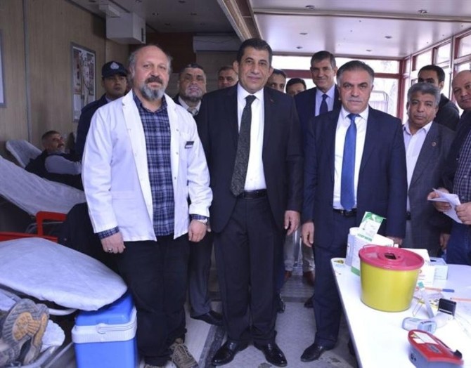 Atilla’dan kan bağışına tam destek