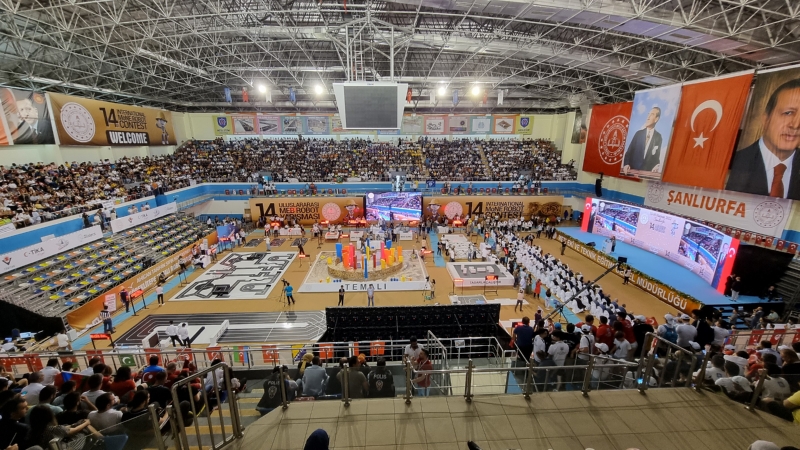 14. ULUSLARARASI MEB ROBOT YARIŞMASI ŞANLIURFA’DA BAŞLADI