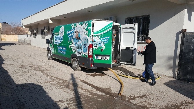 Haliliye Belediyesinden ibadethanelerde hummalı temizlik