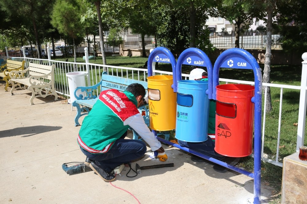 Karaköprü’de geri dönüşüm seferberliği sürüyor