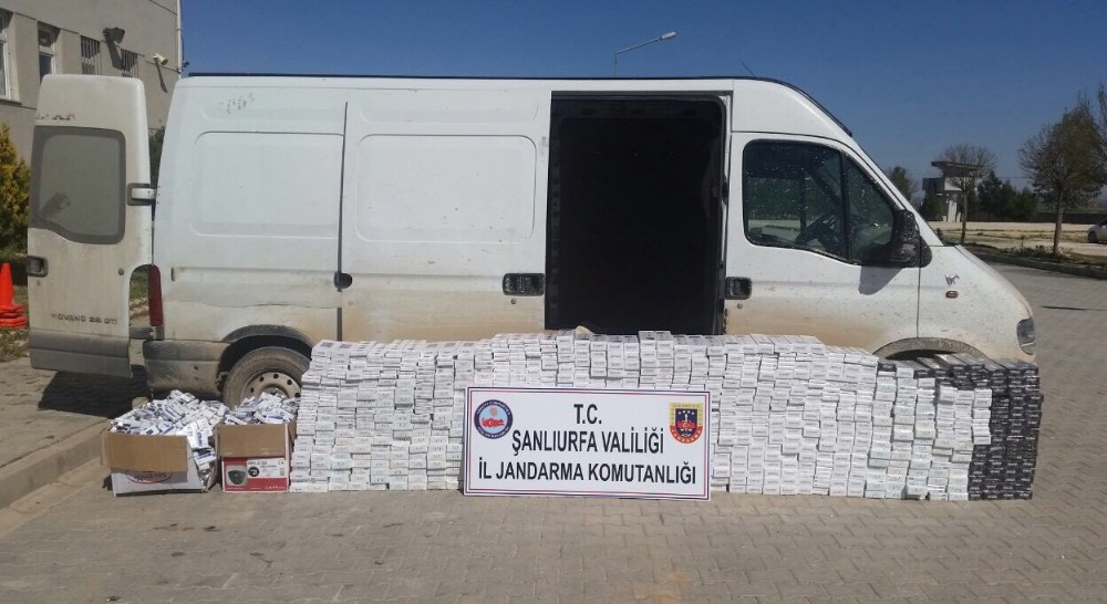 Şanlıurfa’da kaçak sigara operasyonu: 10 gözaltı