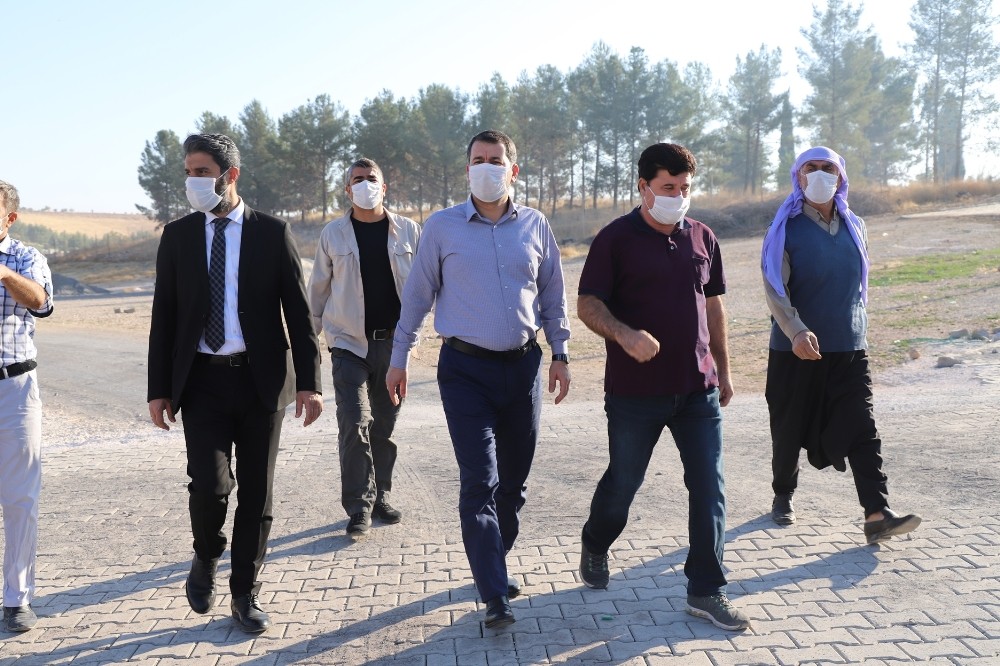 Baydilli kırsaldaki çalışmaları denetledi