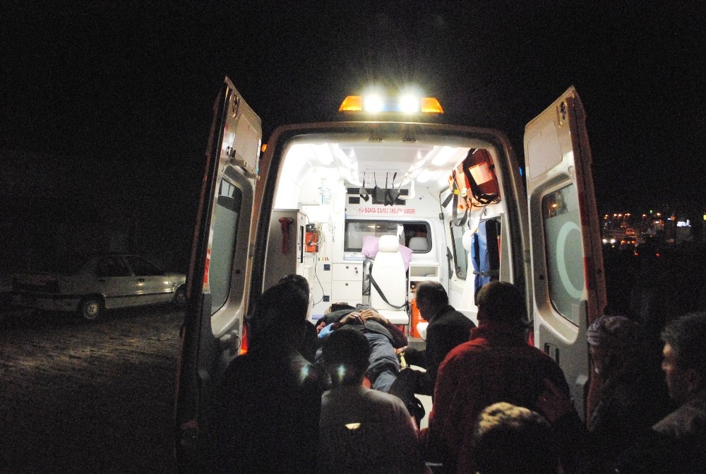 Kontrolden çıkan motosiklet kaza yaptı: 1 yaralı