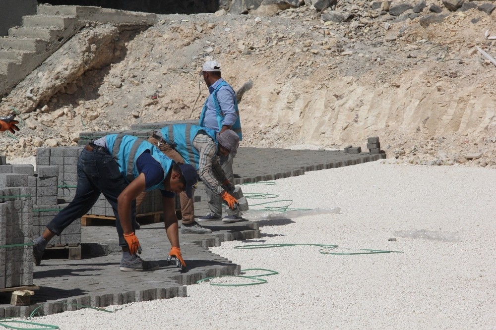 Eyyübiye’de 7 bin metrekarelik parke taşı döşenecek