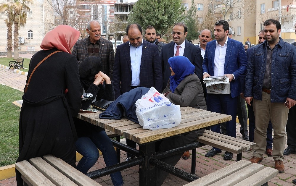 Başkan Çiftçi halk oylamasını esnafa anlattı