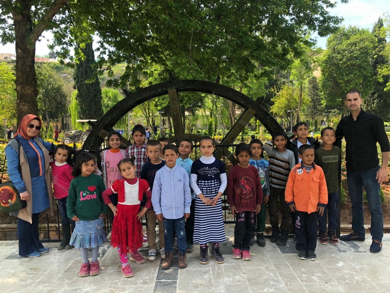 23 Nisan Başkanın Talimatı Yerine Geldi Öğrenciler Şanlıurfa'yı Gezdi