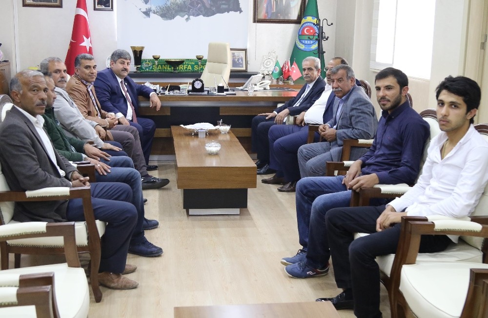 Çiftçiler adına ziraat odasına teşekkür ziyareti