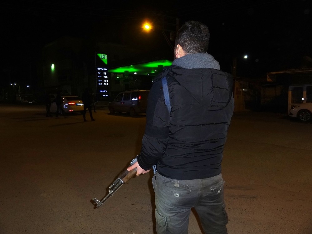 Suriye sınırındaki Ceylanpınar’da asayiş uygulamaları