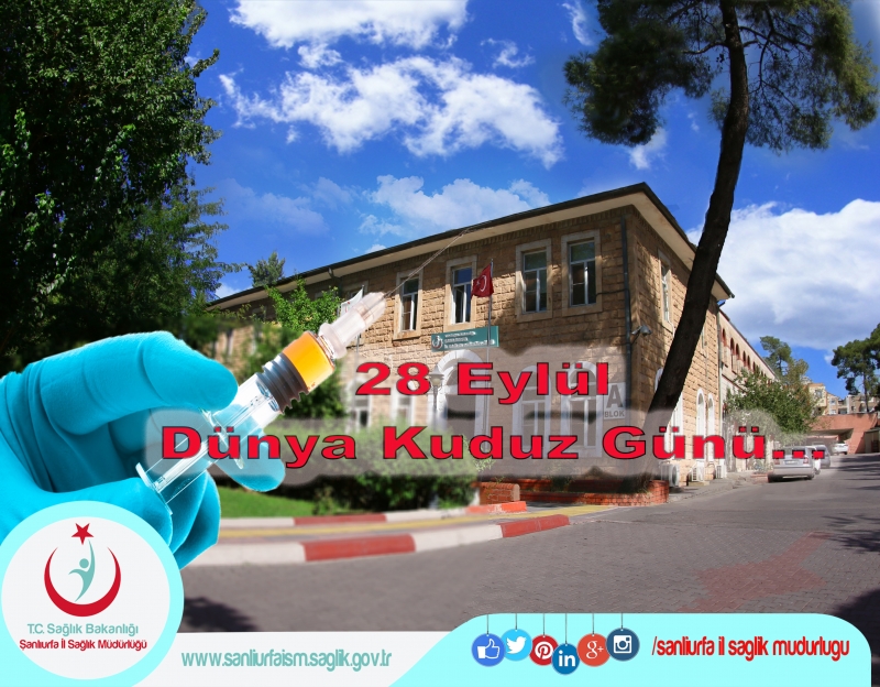 28 EYLÜL DÜNYA KUDUZ GÜNÜ