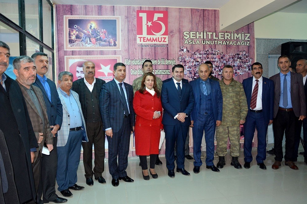 Ceylanpınar’da Kütüphane ve 15 Temmuz Köşesi törenle açıldı