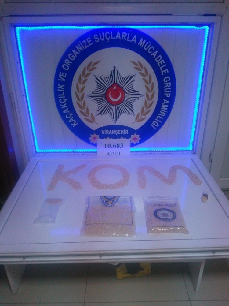 Viranşehir’de petrol istasyonuna uyuşturucu operasyonu