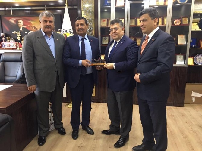 Emniyet Müdürü Tipioğlu’ndan Başkan Özyavuz’a ziyaret