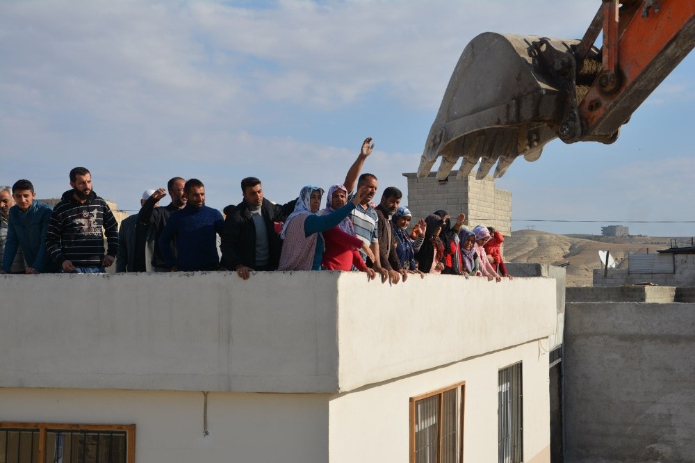 Sit alanı üzerindeki yıkıma mahalleli engel oldu