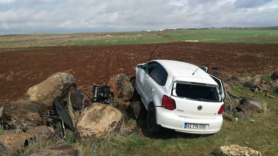 Kadın hakim kazada yaralandı