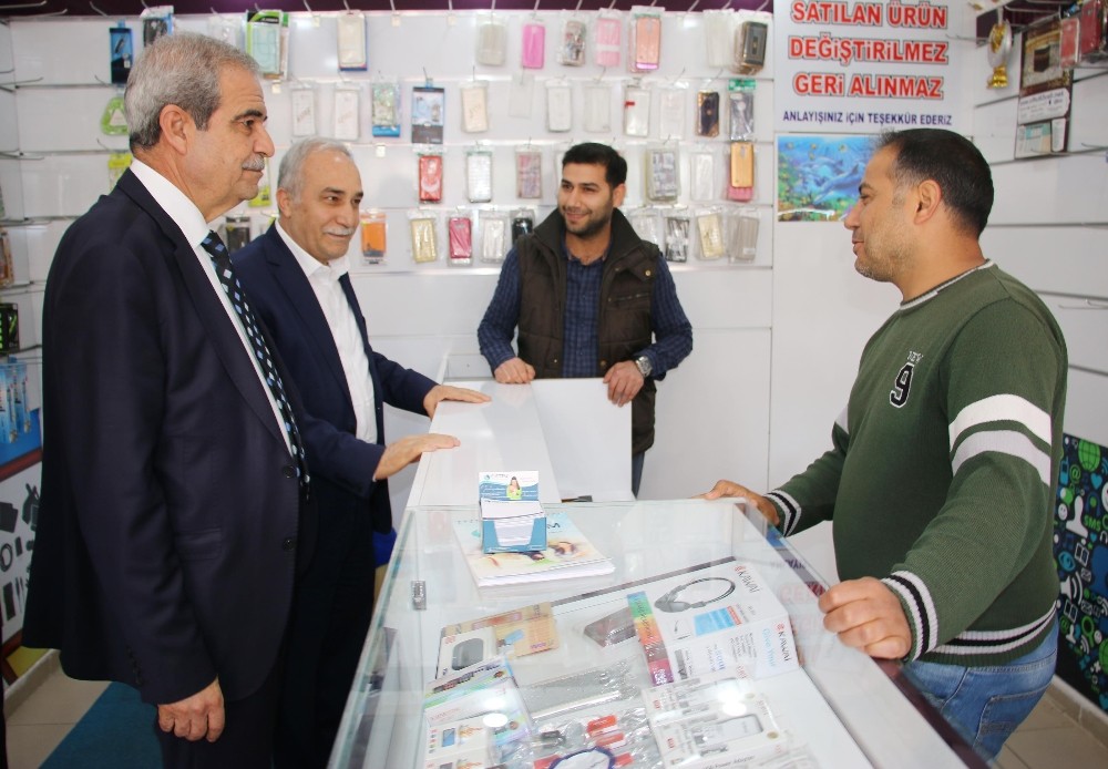 Başkan Demirkol ve Milletvekili Fakıbaba ile evet için destek istedi