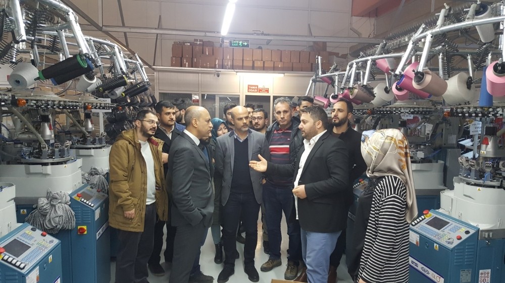 HRÜ Mühendislik Fakültesi öğrencileri uygulamalı eğitimde.