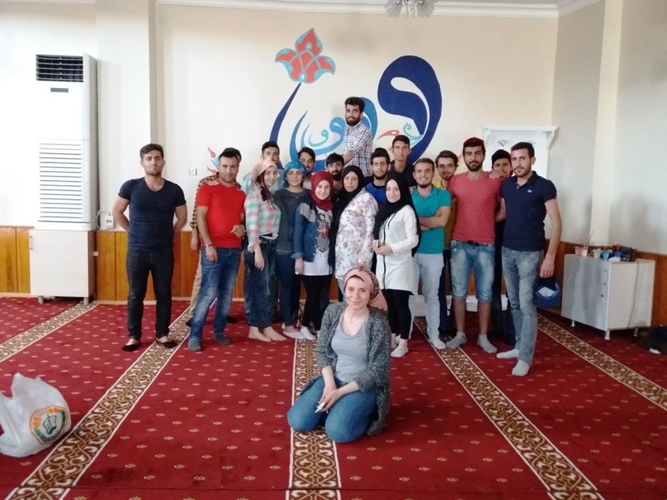 Eyyübiye’deki cami süslemeleri Harran Üniversitesinden