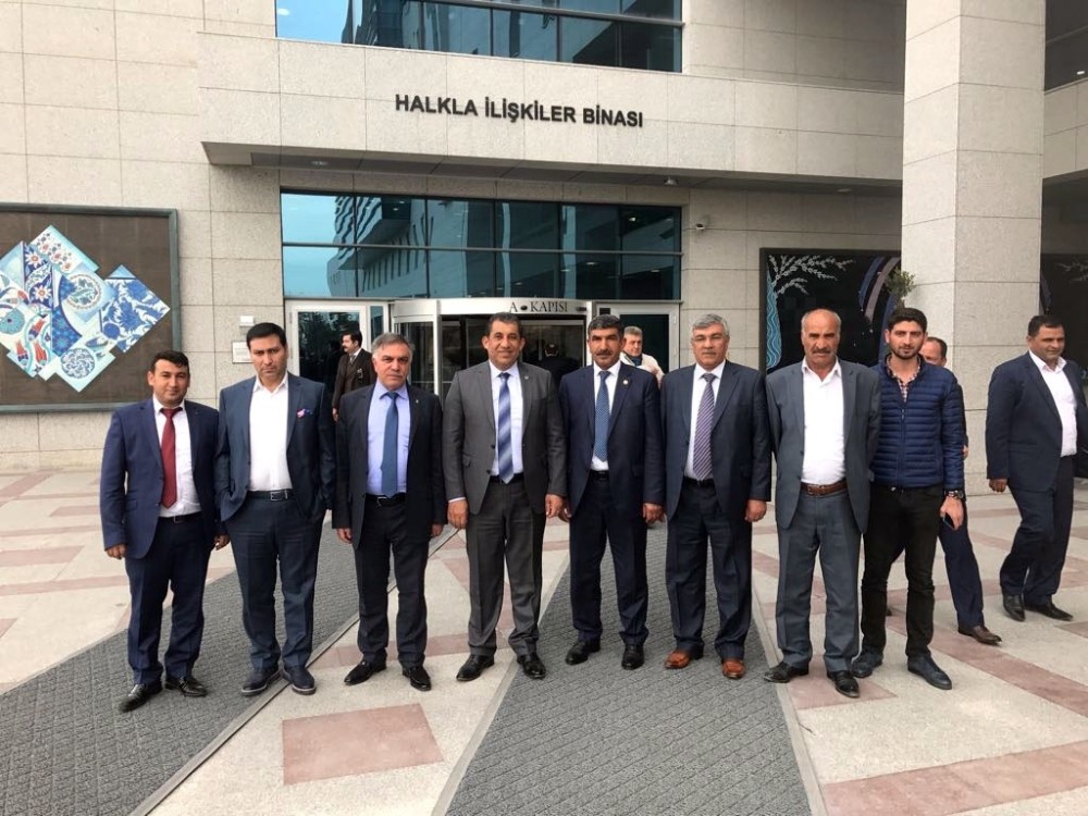 Başkan Atilla, heyeti ile birlikte Ankara’da önemli temaslarda bulundu