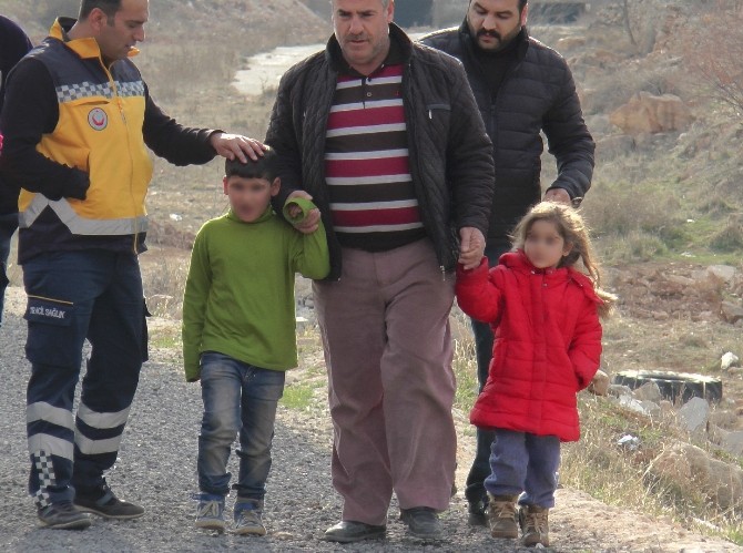 Rehin aldığı iki çocuğunu 19 saat sonra serbest bıraktı