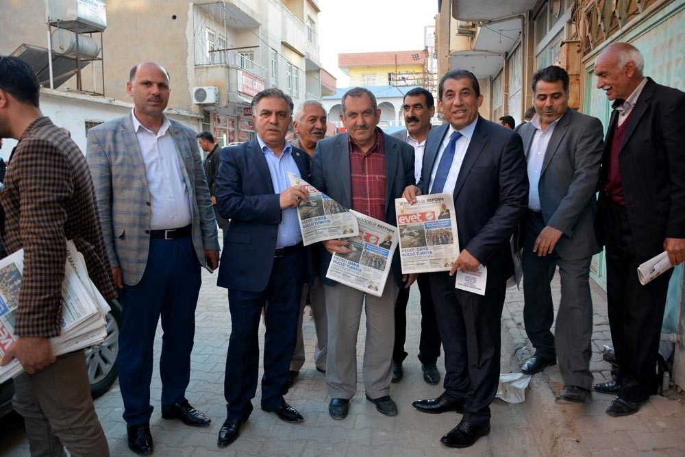 Başkan Atilla esnafları ziyaret etti