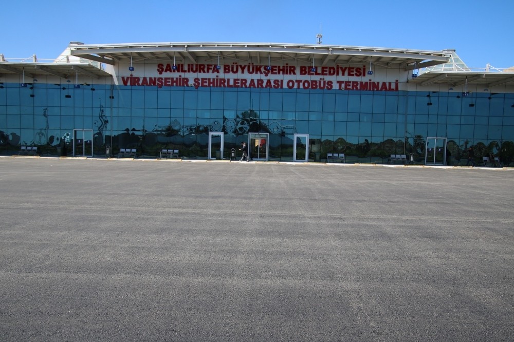 Viranşehir otogarı asfaltlandı