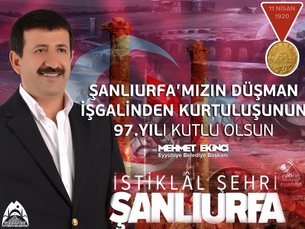 Ekinci Şanlıurfa’nın kurtuluşunu kutladı