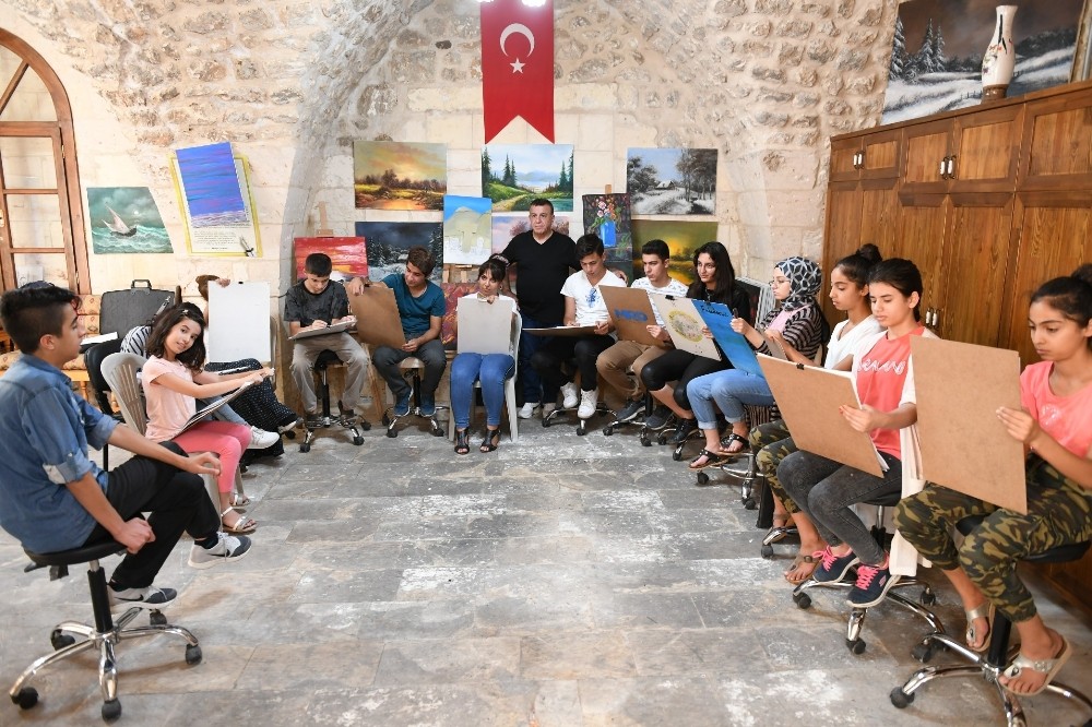 Şanlıurfa’da gençler yetenek sınavlarına hazırlanıyor