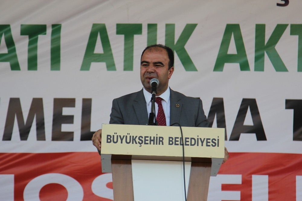 Siverek katı atık istasyonunun temeli atıldı