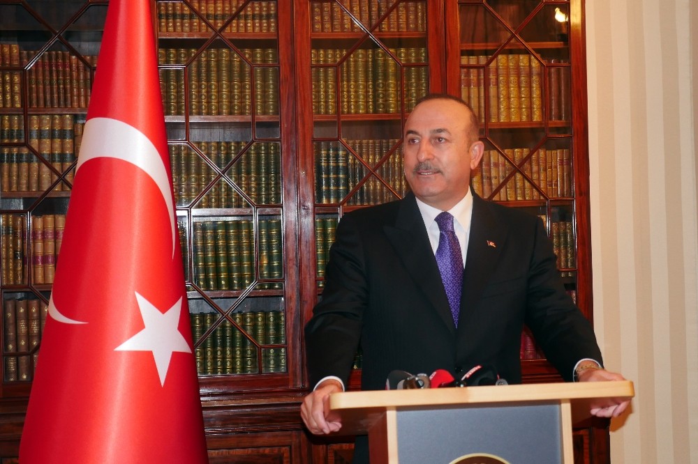 Bakan Çavuşoğlu: ″Türkiye’yi tehdit edecek adımlardan herkesin uzak durması lazım″