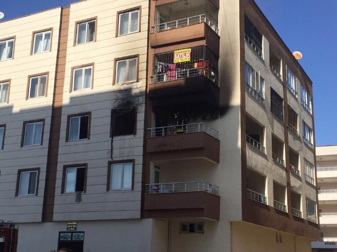 Çıkan yangın söndürüldü