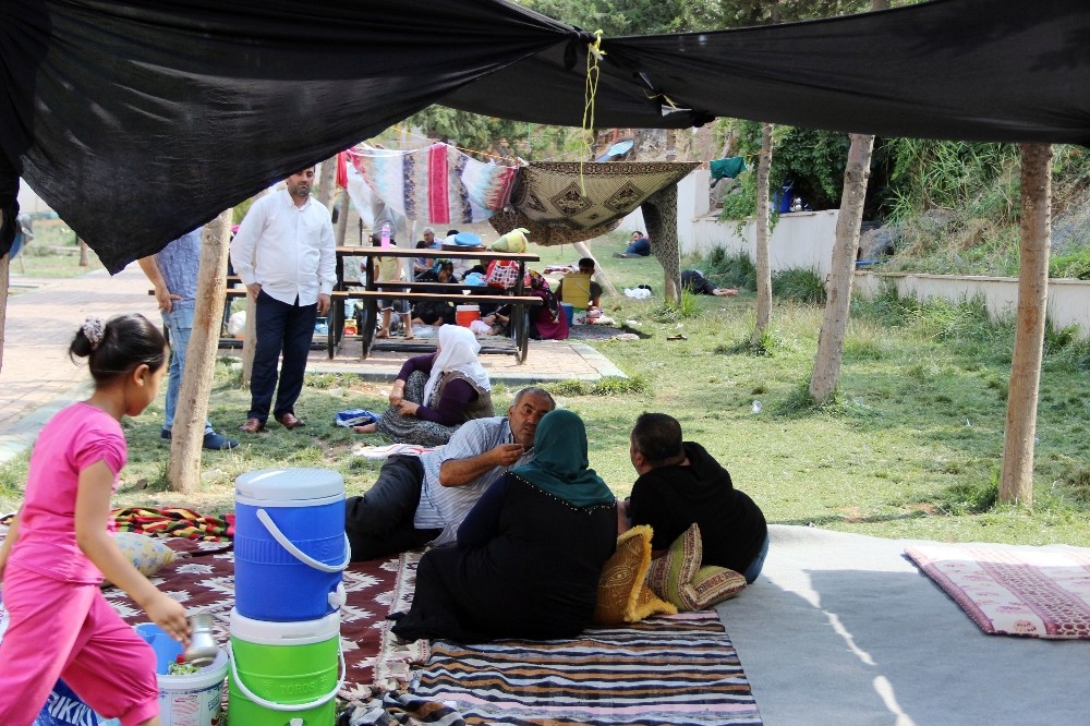 45 derece sıcakta hasta nöbeti