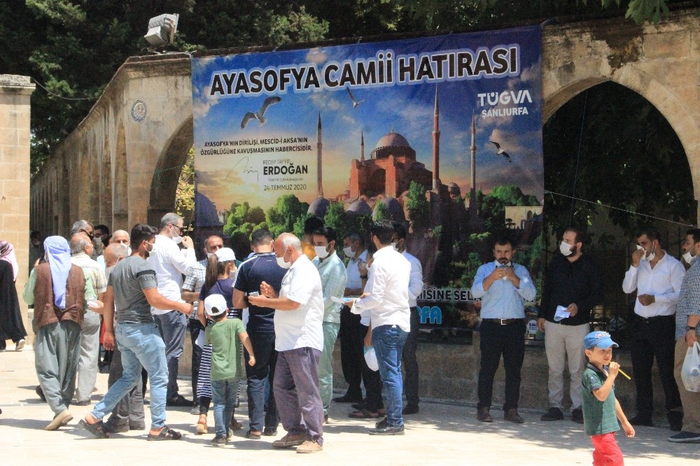 Şanlıurfa’da Ayasofya hatırası