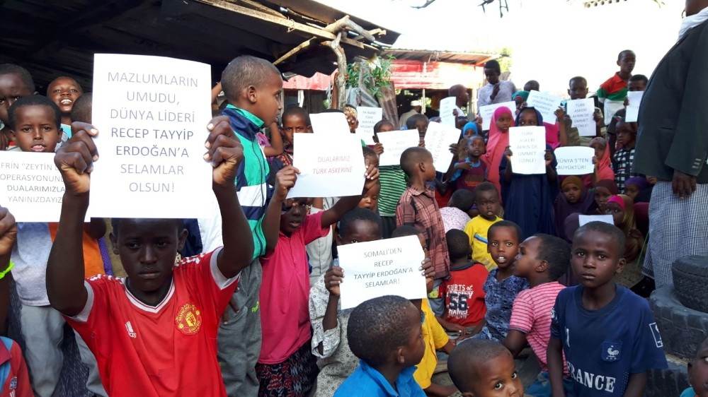 Somali’de Türk askerleri için dua edildi