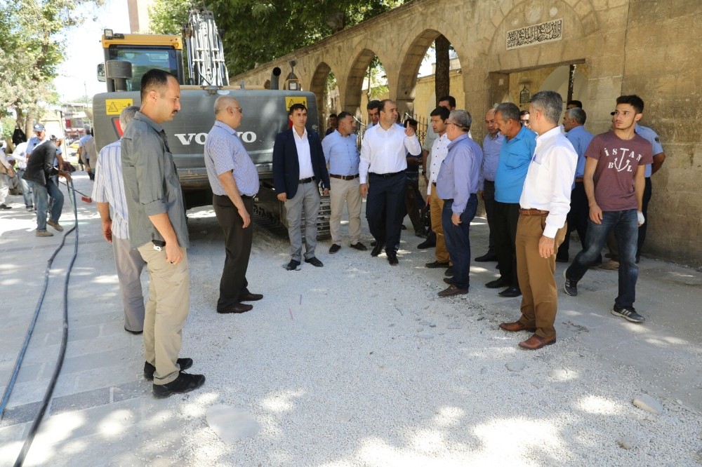 Balıklıgöldeki yarım asırlık alt yapı sorunu çözülüyor