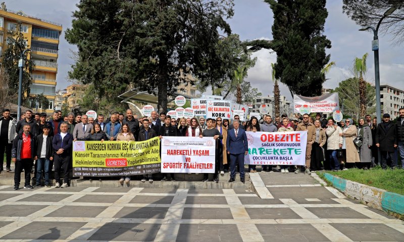 Şanlıurfa’da Dünya Sağlık Günü Yürüyüşü Düzenlendi