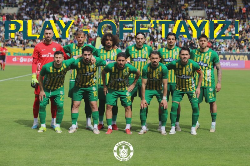 11 NİSAN'DA ZAFER: ŞANLIURFASPOR 2-1 KAZANDI, PLAY-OFF BİLETİNİ KAPTI!