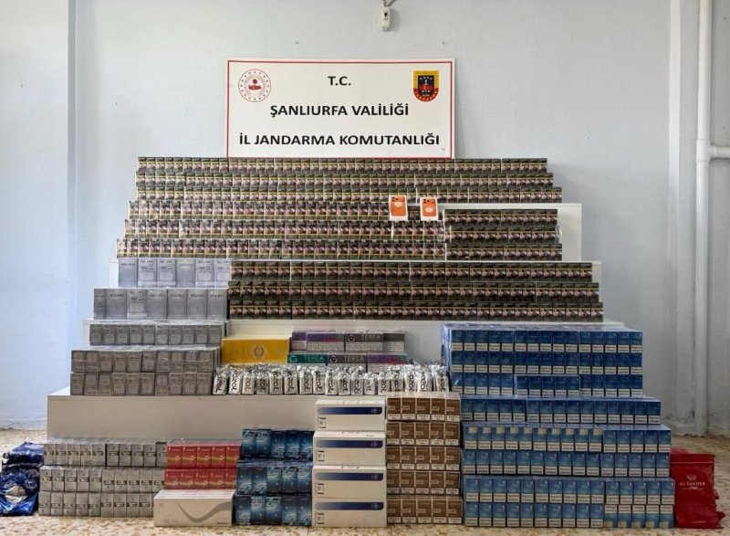 Viranşehir'de Kaçakçılık Operasyonu: Çok Sayıda Malzeme Ele Geçirildi