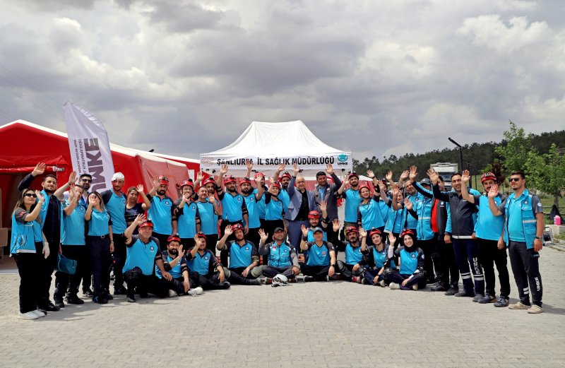 Şanlıurfa’da UMKE Ekiplerinden Nefes Kesen Tatbikat