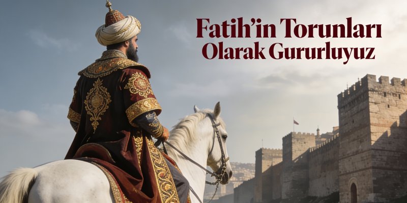 İstanbul’un Fethi’nin 573. Yıl Dönümü: Şanlı Tarihin En Büyük Dönüm Noktası Coşkuyla Kutlanıyor