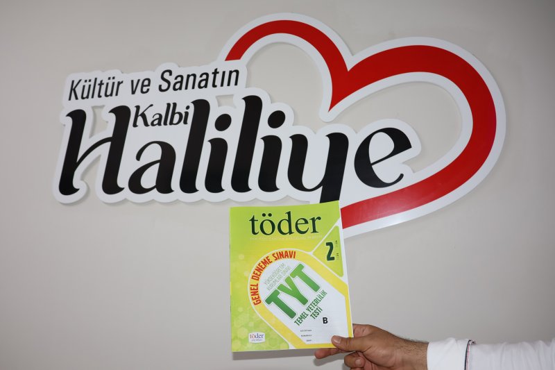 HALİLİYE’DE GENÇLER YKS’YE SERİ DENEMELERLE HAZIRLANIYOR