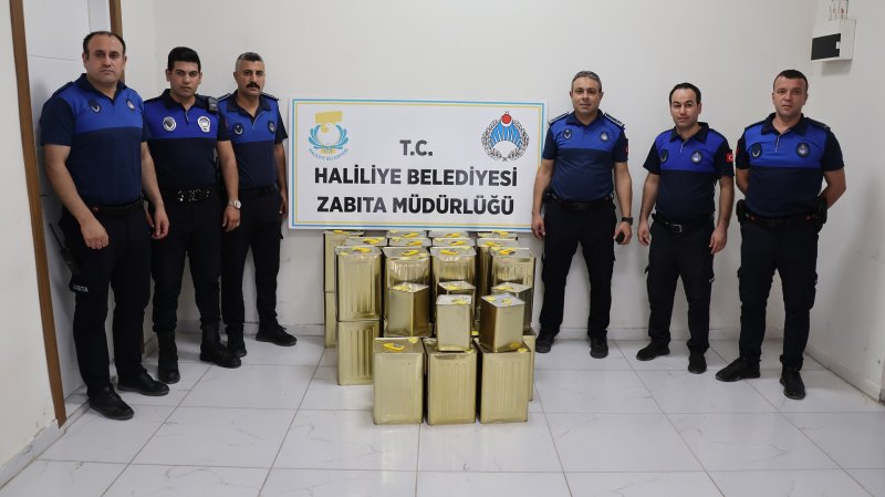 875 KİLO SADE YAĞA EL KONULDU